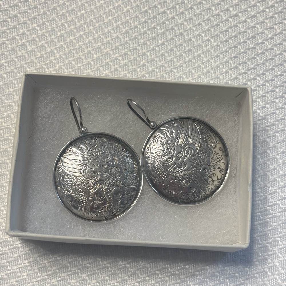 Elegant Silver Earrings